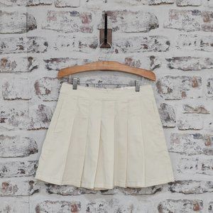 American Eagle Pleated Super Hi Rise Mini Skirt, 8